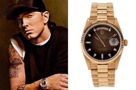 eminem buy rolex|eminem g shock white.